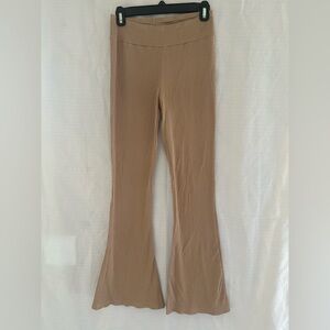 True, by Rue 21 Stylish Tan Women's Flared Pants, size M
